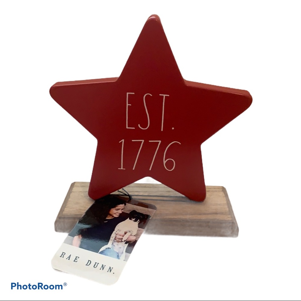 Rae Dunn America est. 1776 decor, NWT
